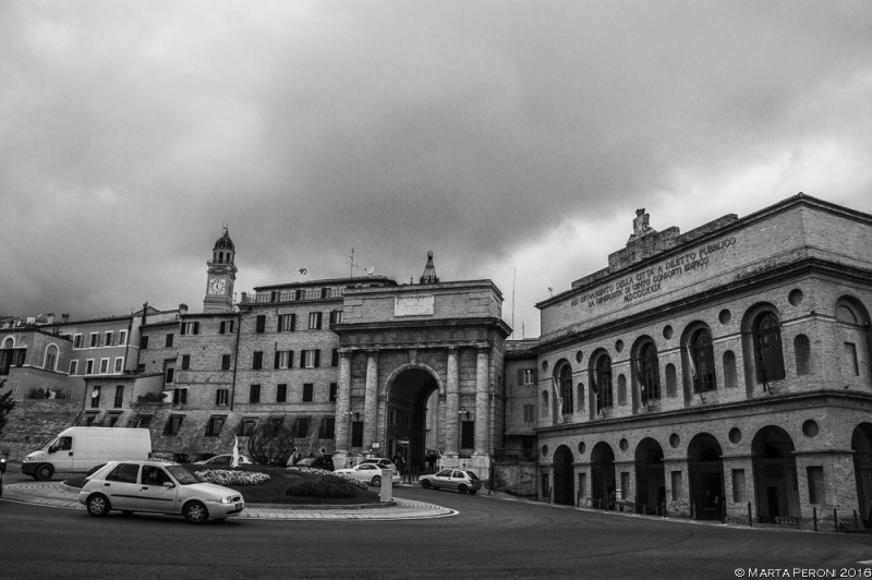 Image:  Macerata: tra cultura e scorrere del tempo.