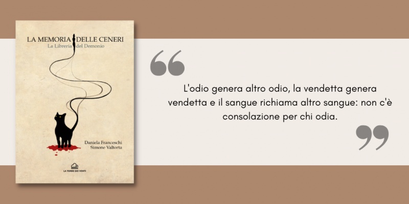 Image: La memoria delle ceneri. La libreria del Demonio, di Daniela Franceschi e Simone Valtorta