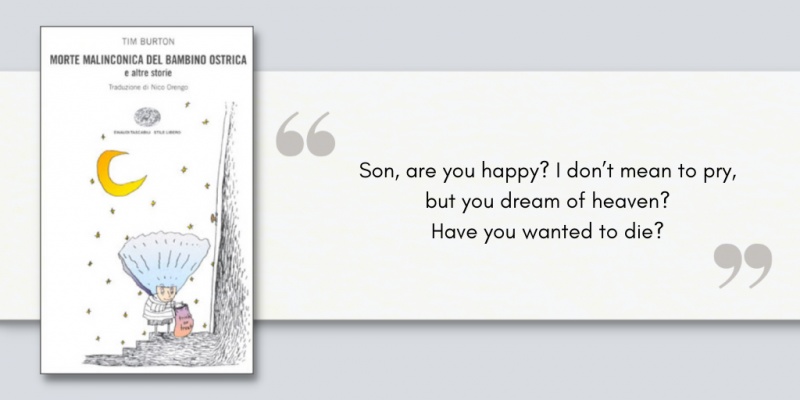 Image: Morte malinconica del Bambino Ostrica e altre storie, di Tim Burton